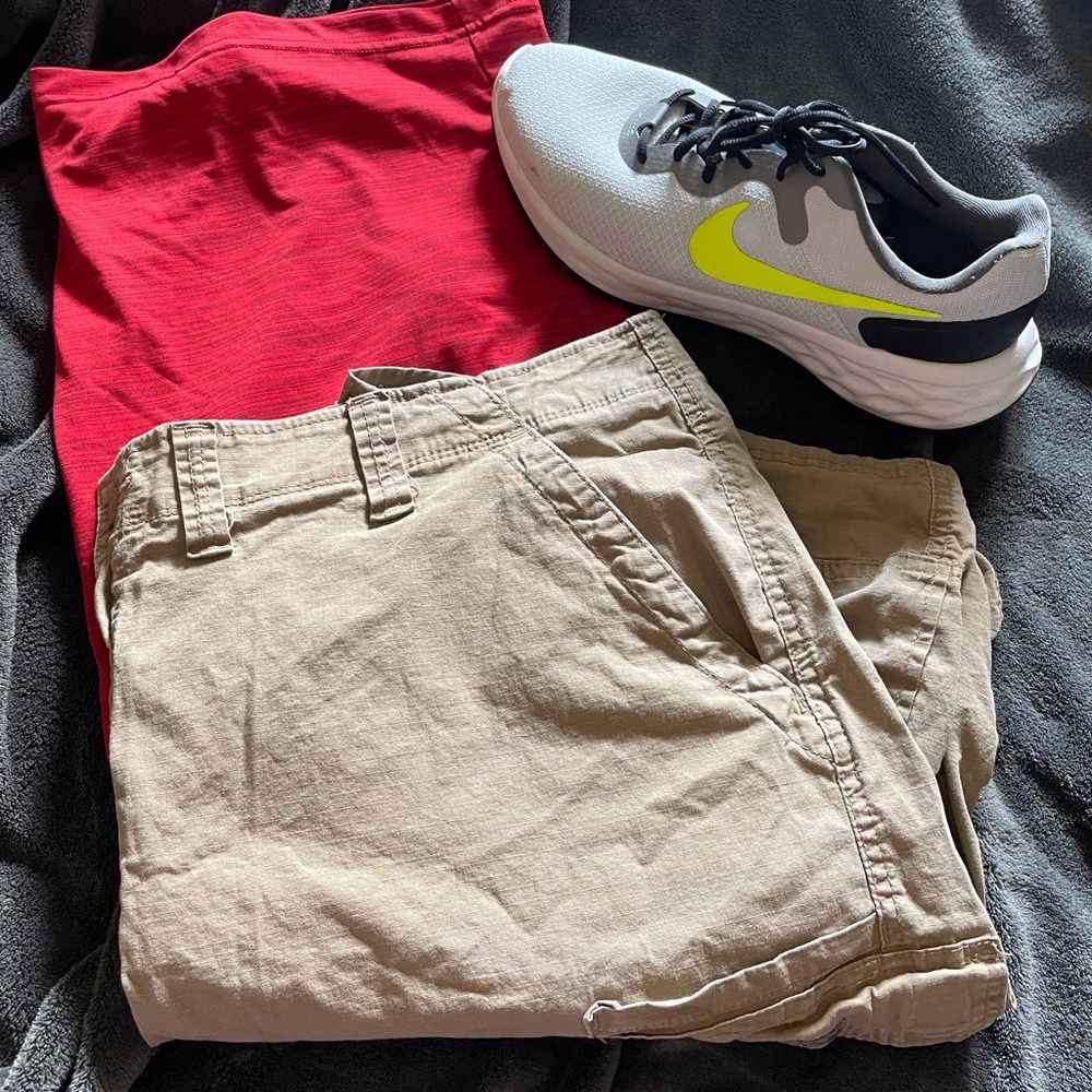 Wrangler Relaxed Fit Cargo Short